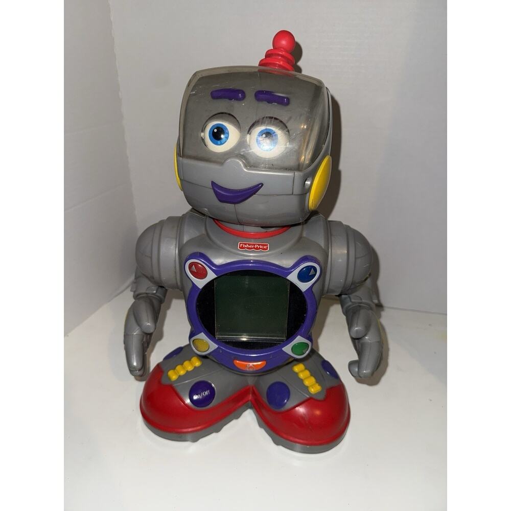 Fisher-Price Kasey the Kinderbot Learning System Teaching Robot Tested Works